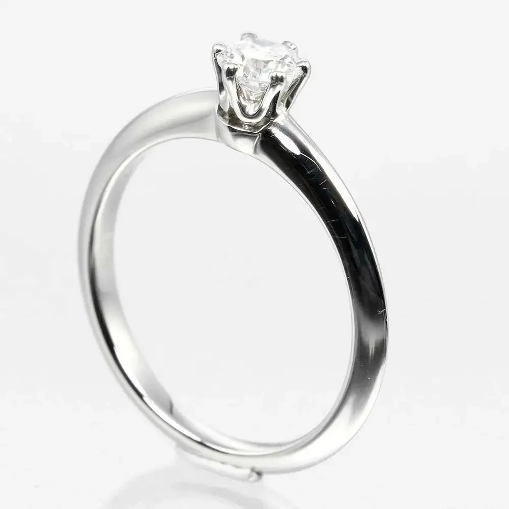 TIFFANY Authentic Silver Diamond Ring
